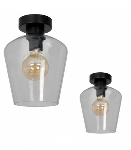 Lampa sufitowa SANTIAGO CLEAR 1xE27 Eko-Light MLP6602