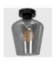 Lampa sufitowa SANTIAGO SMOKED 1xE27 Eko-Light MLP6603