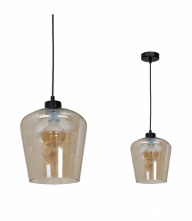 Lampa wisząca SANTIAGO AMBER 1xE27 Eko-Light MLP6607