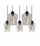 Lampa wisząca SANTIAGO CLEAR 5xE27 Eko-Light MLP6615