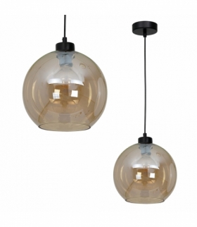 Lampa wisząca SOFIA AMBER 1xE27 Eko-Light MLP6578