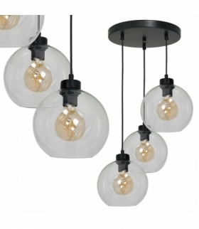 Lampa wisząca SOFIA CLEAR 3xE27 Eko-Light MLP6582