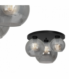 Lampa sufitowa SOFIA SMOKED 3xE27 Eko-Light MLP6587