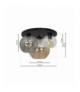 Lampa sufitowa SOFIA MIX 3xE27 Eko-Light MLP6589