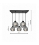 Lampa wisząca SOFIA SMOKED 5xE27 Eko-Light MLP6591