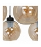 Lampa wisząca SOFIA AMBER 5xE27 Eko-Light MLP6592