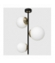 Lampa sufitowa SPARTA BLACK / GOLD 3xE14 Eko-Light MLP6496