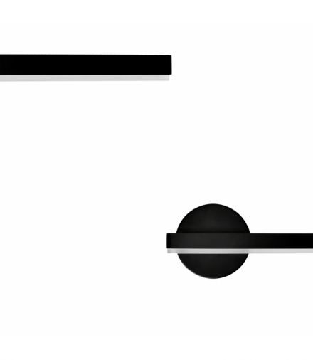 Kinkiet SYDNEY 6W LED BLACK prawy Eko-Light ML6348