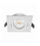 Oczko sufitowe kwadratowe ruchome IP20 White Eko-Light EKZ312