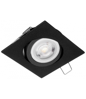 Oczko sufitowe kwadratowe ruchome IP20 Black Eko-Light EKZ329