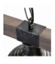 Lampa wisząca FARO BLACK / WOOD 3xE27 60W Eko-Light MLP6243
