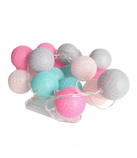 KULE LED COTTON BALLS 20 SZT. Eko-Light EKD785