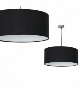 Lampa wisząca CASINO BLACK/CHROME 1xE27 Eko-Light ML63800
