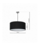 Lampa wisząca CASINO BLACK/CHROME 1xE27 Eko-Light ML63800