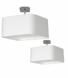 Lampa podsufitowa NAPOLI WHITE/CHROME 1xE27 Eko-Light ML6361