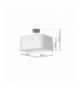 Lampa podsufitowa NAPOLI WHITE/CHROME 1xE27 Eko-Light ML6361