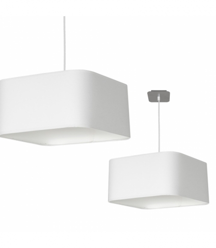 Lampa wisząca NAPOLI WHITE/CHROME 1xE27 Eko-Light ML6362