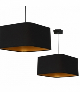 Lampa wisząca NAPOLI BLACK/GOLD 1xE27 Eko-Light ML6368