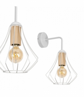 Kinkiet WILL WHITE 1xE27 Eko-Light MLP6556