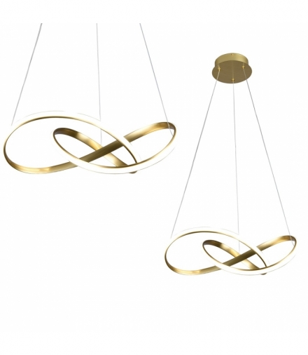 LAMPA WISZĄCA CAPPIO GOLD 36W LED Eko-Light ML6772