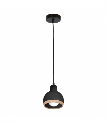 Lampa wisząca OVAL BLACK 1xE27 Eko-Light MLP7045