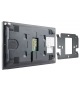 WIDEODOMOFON ''EURA'' VDP-98C5 - czarny, dotykowy, LCD 10'', AHD, WiFi, 128GB, obsługa 2 wejść, kamera 1080p., czytnik RFID