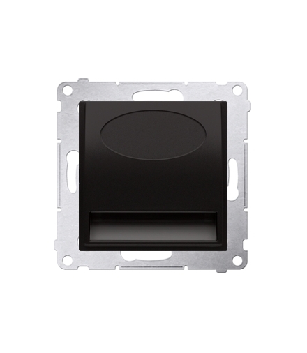 Oprawa oświetleniowa LED, 14 V DC, 0.42 W, białe ciepłe 3100 K, czarny !Wymagany zasilacz 14V DOS14.01/49