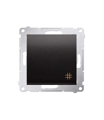 Łącznik krzyżowy (moduł) 16AX, 250V, zaciski śrubowe, czarny DW7A.01/49