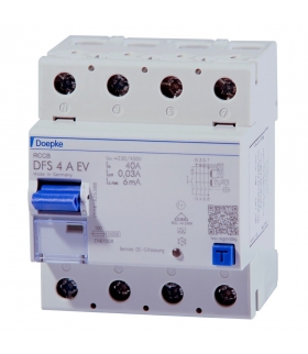 Wyłącznik różnicowoprądowy 3-fazowy DFS4 KV 025-4/0,03-A