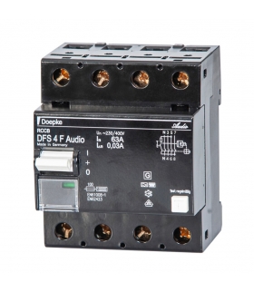 Wyłącznik różnicowoprądowy 3-fazowy DFS4 063-4/0,03-F Audio