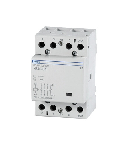 Stycznik HS 3 40-40 40A 230V AC 4 zwier.