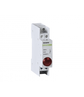 Lampka sygnalizacyjna Ex9PD1R, 230V AC/DC, 1 czerwony LED NOARK