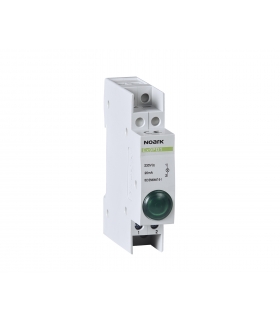 Lampka sygnalizacyjna Ex9PD1G, 230V AC/DC, 1 zielony LED NOARK