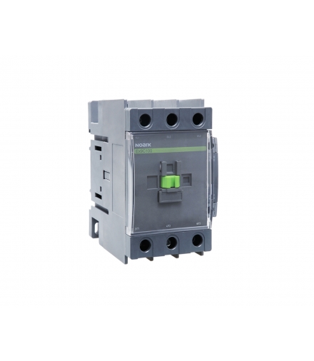 Stycznik Ex9C100 11, 3-bieg., 100A. 45kW AC-3, nap. cewki 230 V AC, 1 NC + 1 NO wbudowane styki pomocnicze NOARK