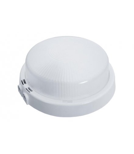 Oprawa RIVA, E27, 100W, czarna-polipropylen, 2x dławik, klosz matowy-szkło, IP44