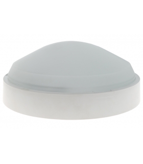 Oprawa BARSA, LED, 12W, 4000K, 1200lm, biała-polipropylen, klosz matowy-szkło, IP54