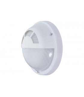 Oprawa EMOTION, LED, 12W, 4000K, 1200lm, czarna-polipropylen, klosz matowy-poliwęglan, IP44, IK10, osłona