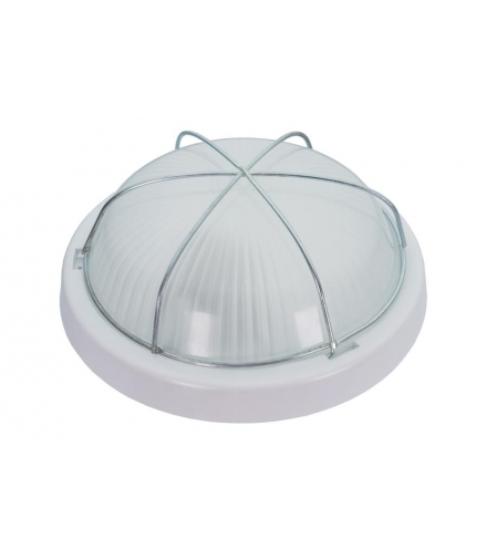 Oprawa ZETA, LED z mikrofalowym czujnikiem ruchu, 12W, 4000K, 1200lm, czarna-polipropylen, klosz matowy-szkło, IP44, siatka meta