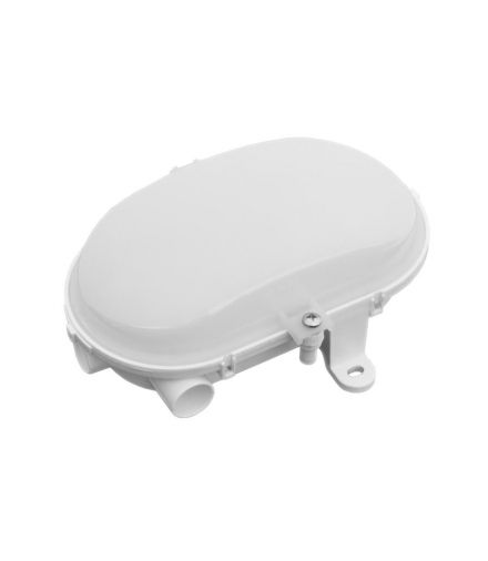 Oprawa kanałowa OVAL-7040T/M, LED, 5W, 4000K, 580lm, biała-polipropylen, klosz matowy-poliwęglan, IP54, IK10