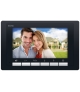 WIDEODOMOFON EURA VDP-61A5/P BLACK 2EASY - jednorodzinny, LCD 7'', czarny, RFID, podtynkowy
