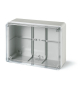 Puszka IP56, przeźroczyste wieczko, 190x140x70mm SCABOX SCAME 686.227