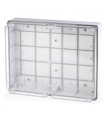 Puszka IP56, przeźroczyste wieczko, 460x380x130mm SCABOX SCAME 686.231