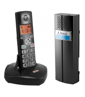 TELEDOMOFON Domofon Telefon 2w1 CL-3622B - bezprzewodowy, jednorodzinny, czarny