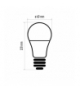 Żarówka LED Classic A60 10,7 W E27 ciepła biel 3PK EMOS Lighting ZQ5150.3