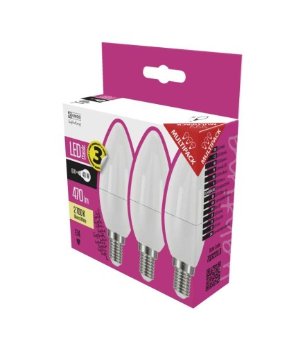 Żarówka LED Classic candle 5W E14 ciepła biel EMOS Lighting ZQ3220.3