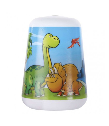 Lampka dziecięca LED z latarką Dino, 3× AAA EMOS P3380
