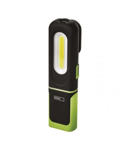 Lampa warsztatowa COB LED + SMD LED 330 lm, 1200mAh, ładowalna EMOS P4537
