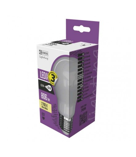 Żarówka LED Filament A60 6,7W E27 ciepła biel EMOS Z74266