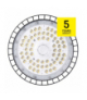 Oprawa przemysłowa LED HIGHBAY ASTER 100W, 60° EMOS Lighting ZU210.6