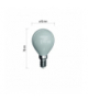 Żarówka LED Filament mini globe 4,2W E14 ciepła biel EMOS Z74233